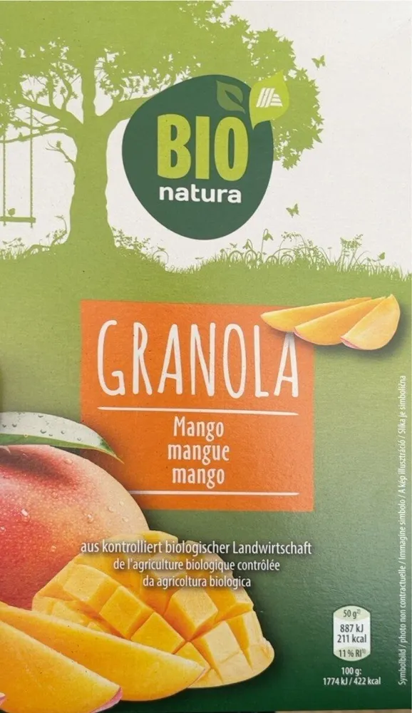 Granola mangue