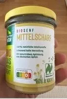Bio-Senf - Mittelscharf