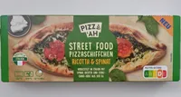 Streetfood Pizzaschiffchen - Ricotta & Spinat