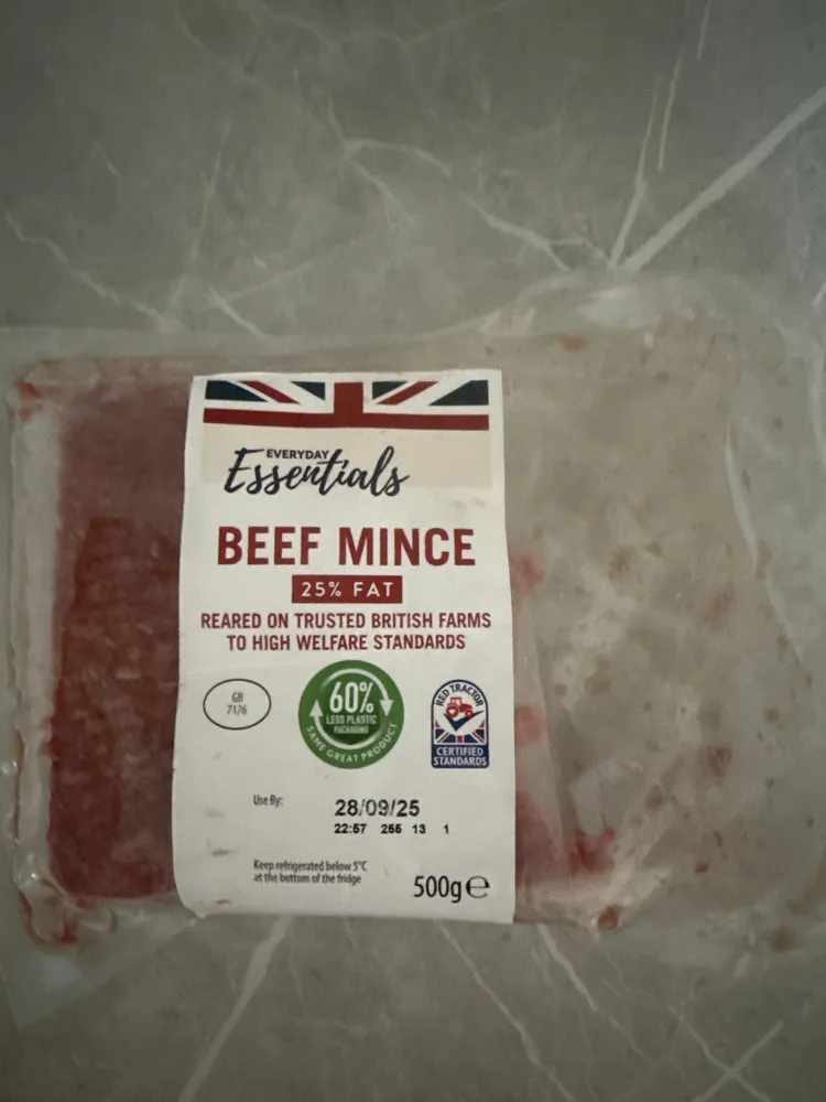 Beef Mince 25%