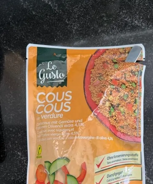 Couscous con verdure