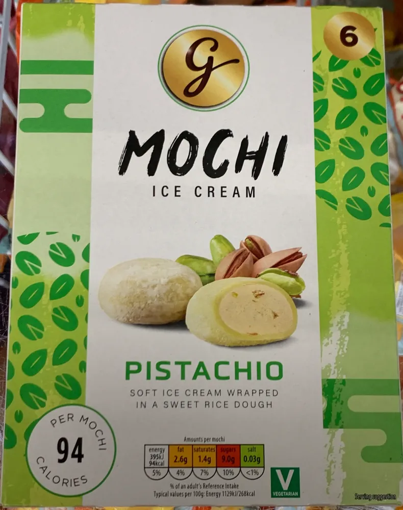 Mochi Ice Cream Pistachio