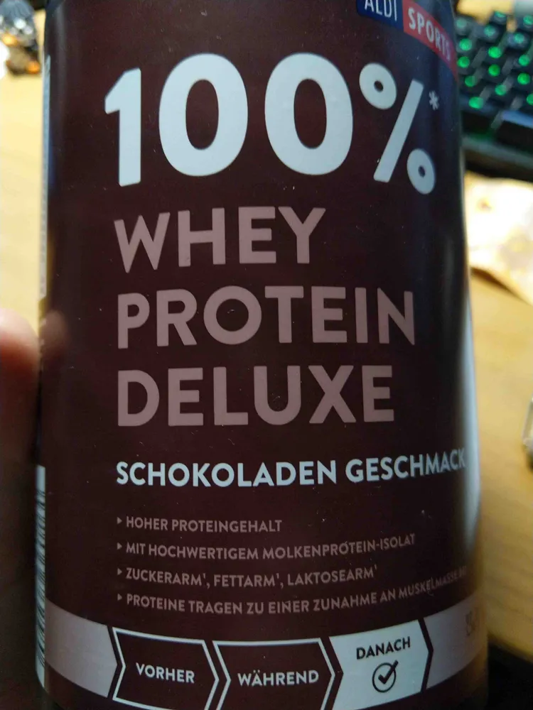Whey Protein Deluxe Schokoladengeschmack