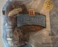 Pretzel Hamburger Buns