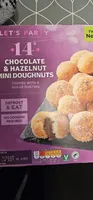 Chocolate And Hazelnut Mini Doughnuts