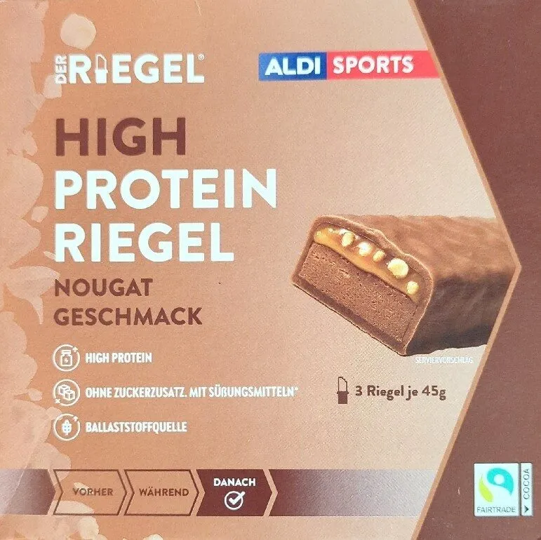 High Protein Riegel - Nougat