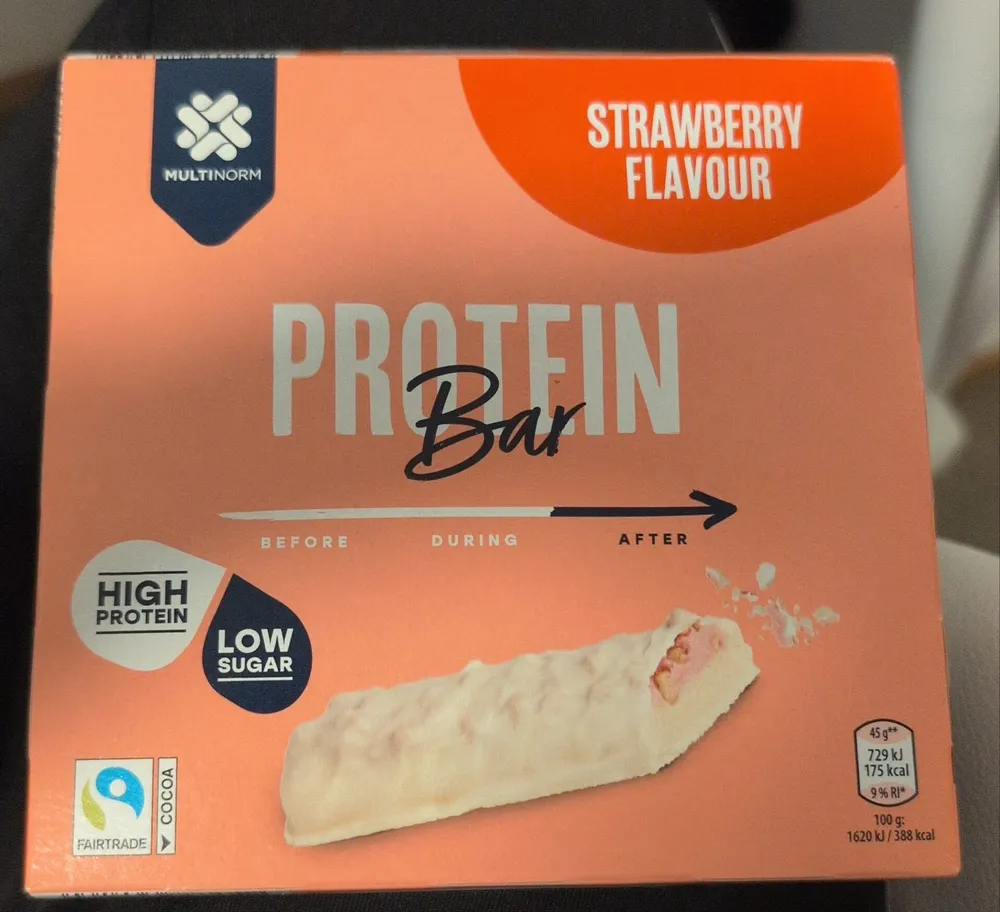 Protein Bar Strawberry Flavour