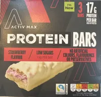 Strawberry Flavour Protein Bars
