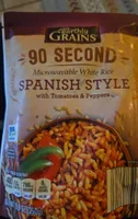 Microwavable White Rice Spanish Style