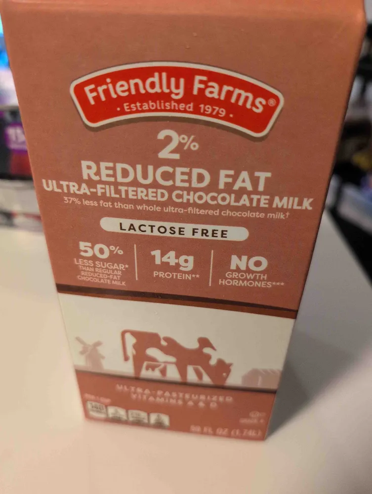 2% Reduced Fat Ultra Filtered Milk