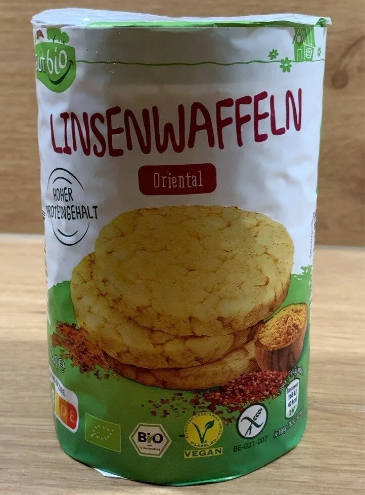 Bio-Linsenwaffeln - Oriental