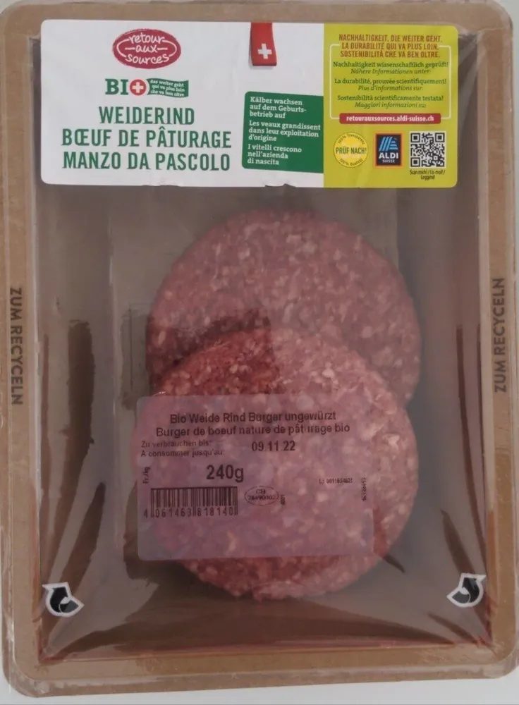 Hamburger Di Manzo