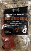 salami - tequila & ghost pepper