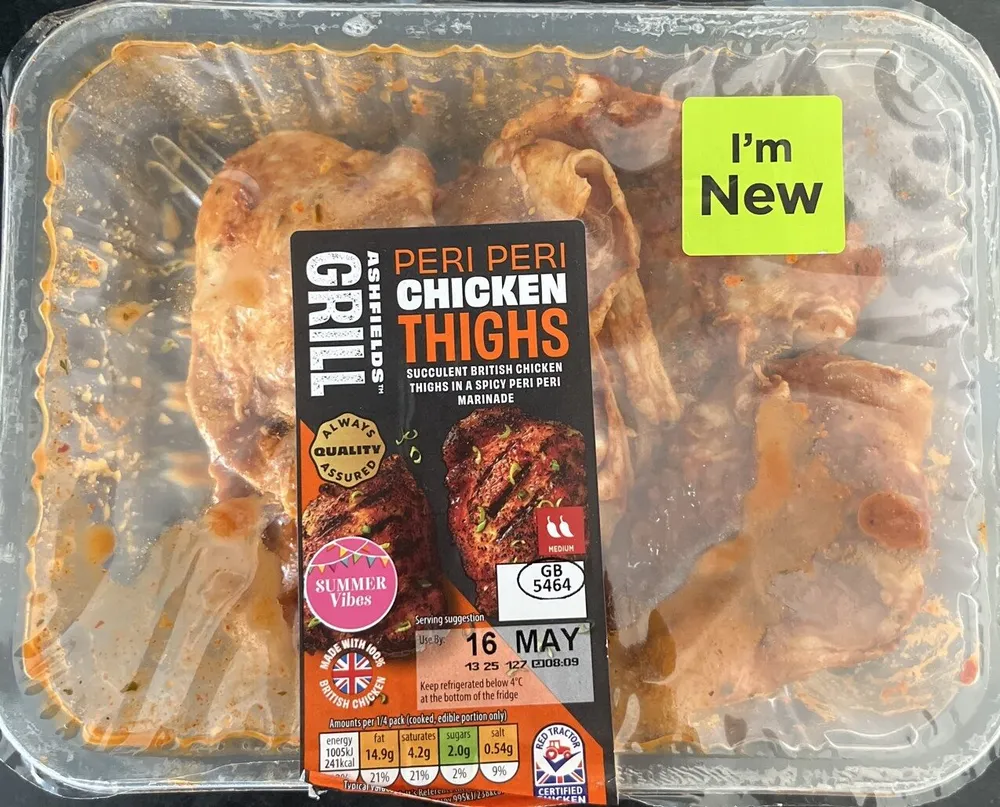 Peri Peri Chicken Thighs