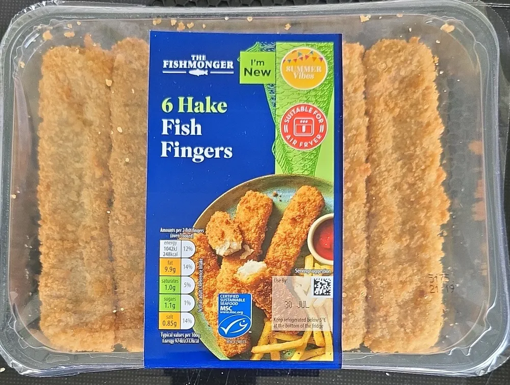 Hake Fish Fingers