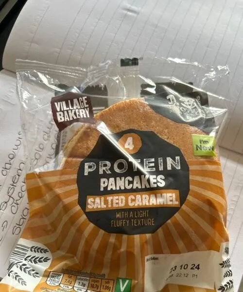 PROTEIN PANCAKES SALTED CARAMEL