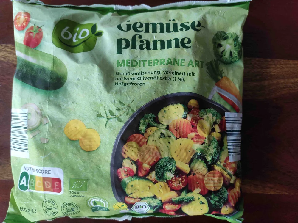 Gemüsepfanne mediterrane Art