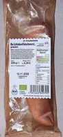 Bio-Schinkenfleischwurst, geräuchert