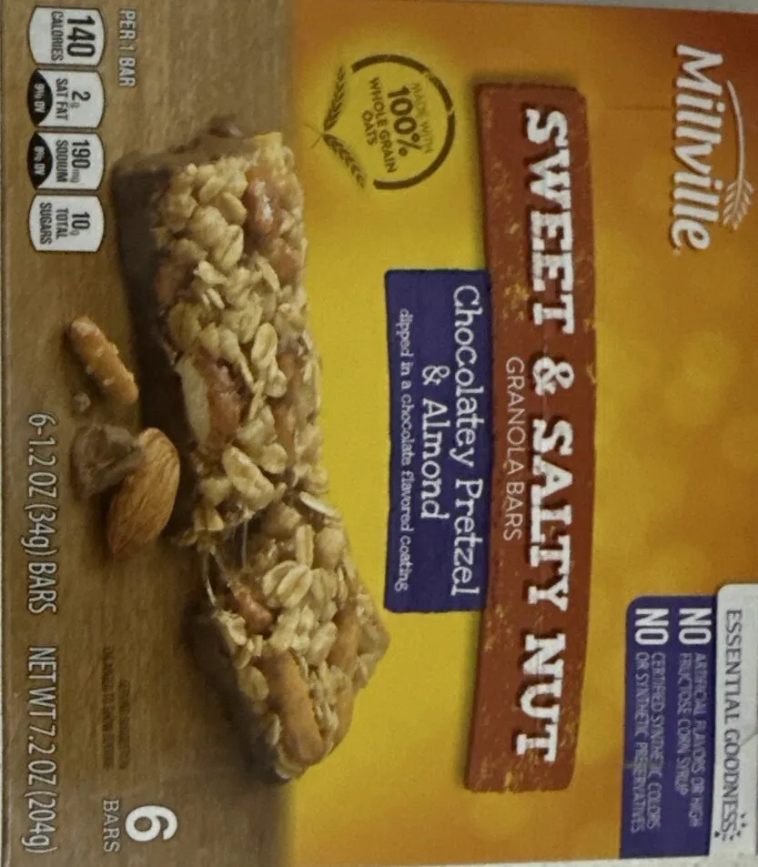 Chocolate Pretzels & Almond