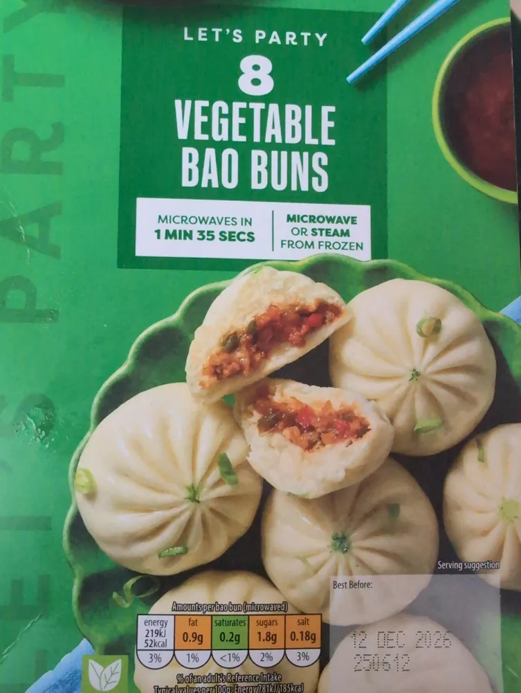 Vegetable Bao Buns