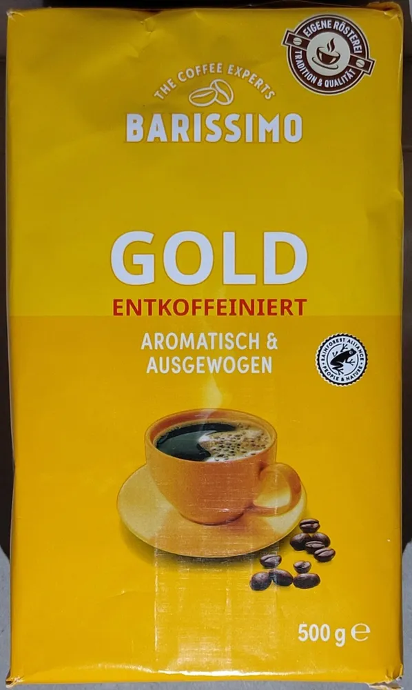 Kaffee Gold Entkoffeiniert