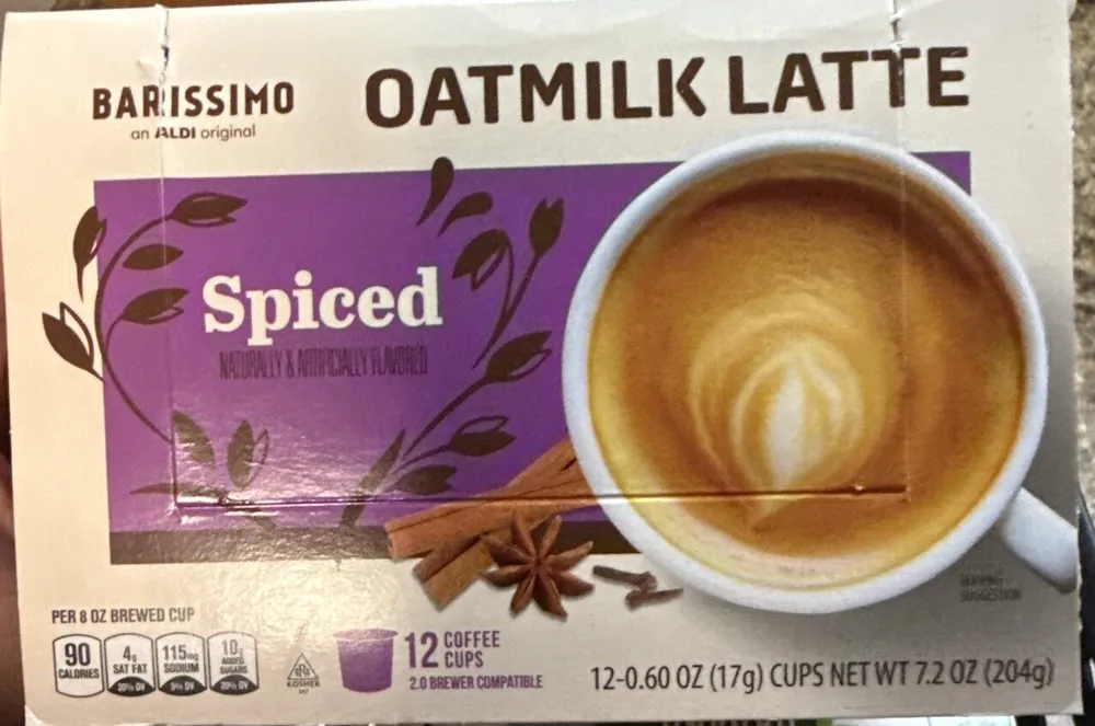 Spiced Oatmilk latte