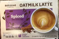 Spiced Oatmilk latte