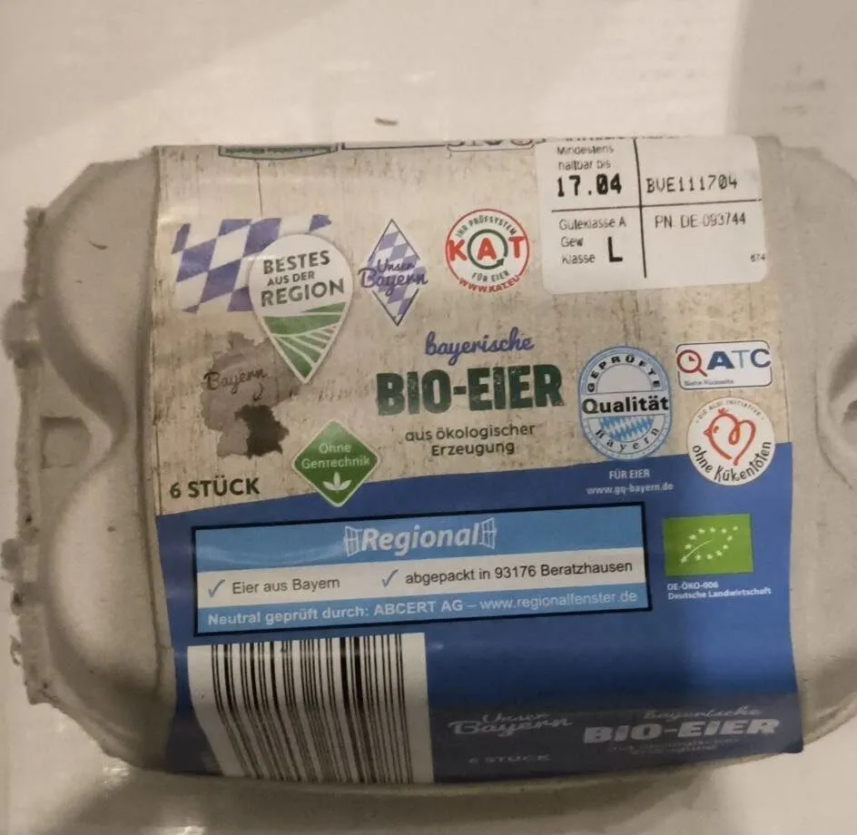 Bayerische Bio-Eier