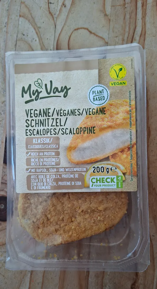 Veganes Schnitzel