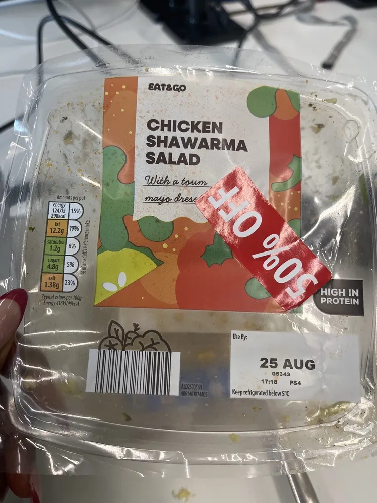 Chicken Shwarma salad