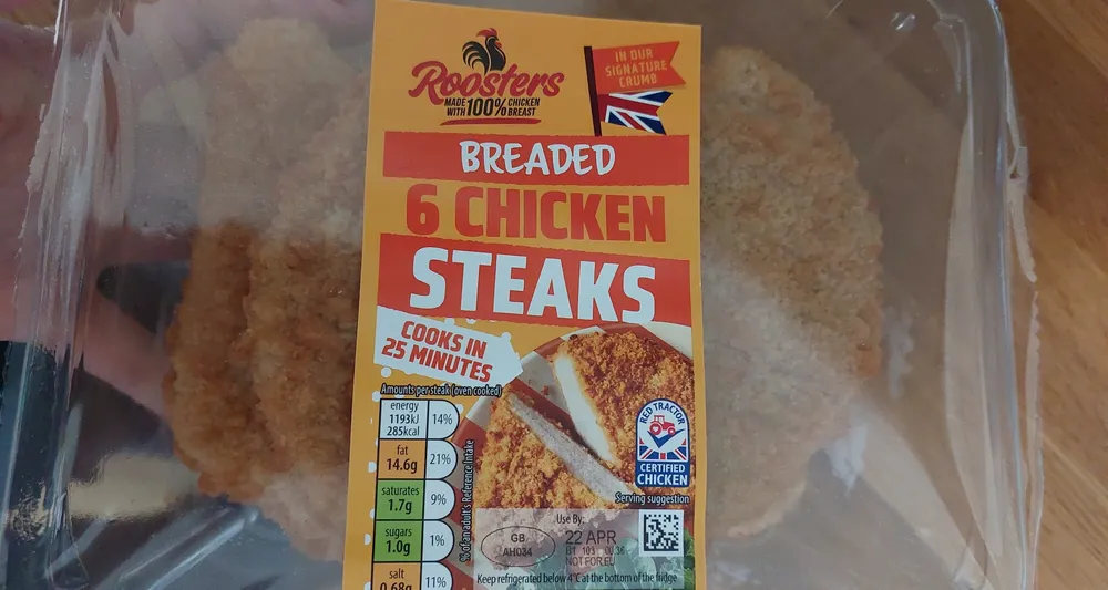 Breaded Chicken Steaks