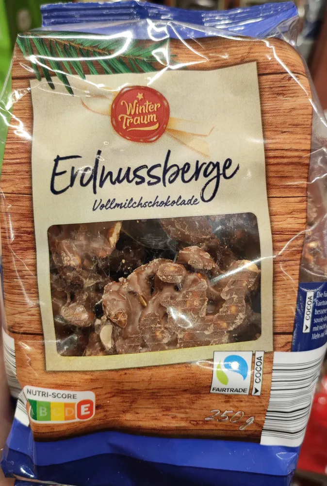 Erdnussberge Vollmichschokolade