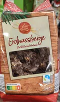 Erdnussberge Zartbitterschokolade