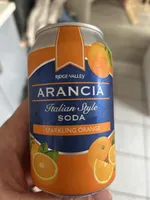 Arancia Italian Style Soda Orange