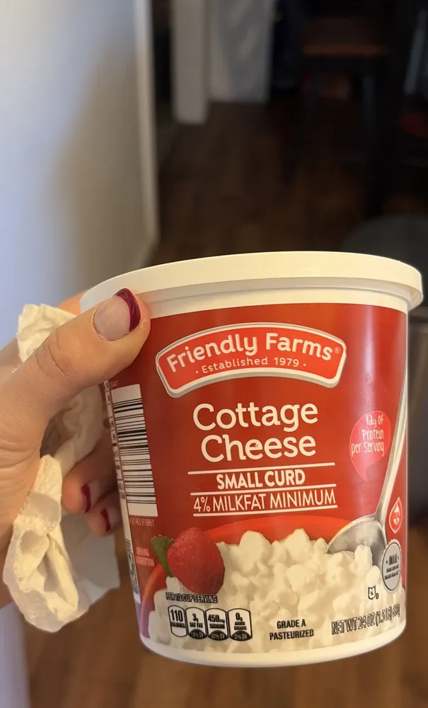 Cottage Cheese Small Curd 4% Milkfat Minimum