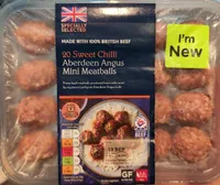 20 Sweet Chilli Aberdeen Angus Mini Meatballs