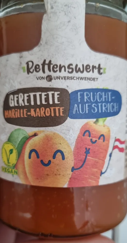 Gerettete Marille-Karotte Fruchtaufstrich