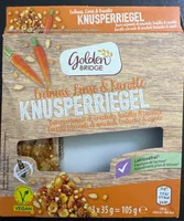 Erdnuss, Linse & Karotte KNUSPERRIEGEL