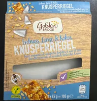 Erdnuss, Linse & Kokos KNUSPERRIEGEL