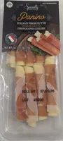 Panino Italian Prosciutto Individually rolled with Provolone Cheese