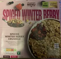 Spiced Winter Berry Crumble