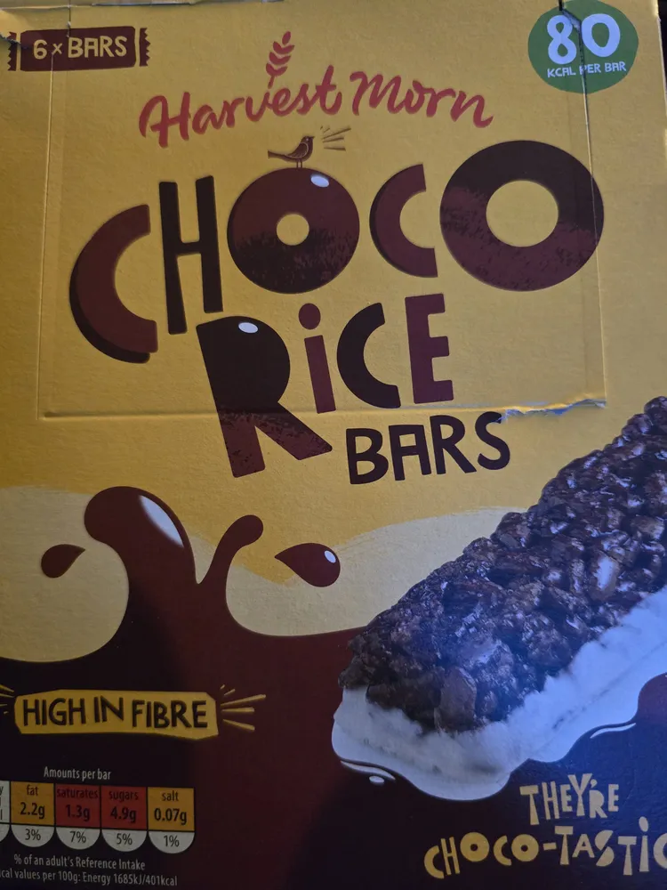Choco Rice Bars