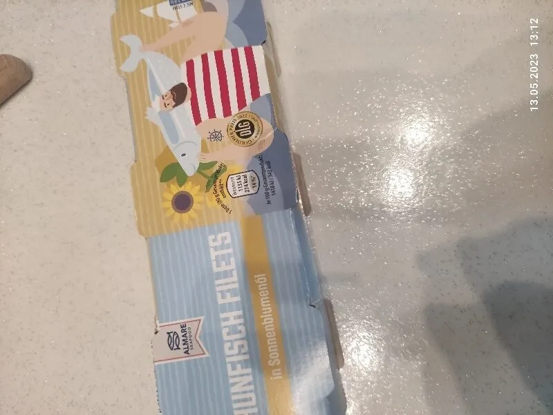Thunfisch drei in Sonnenblumenöl