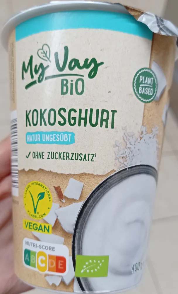 Bio-Kokosjoghurt - Natur ungesüßt
