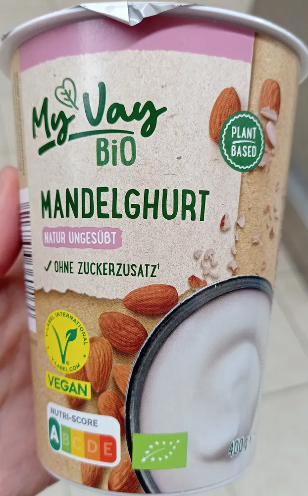 Mandeljoghurt Natur ungesüßt