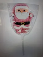 Strawberry Flavour Santa Marshmallow Lolly