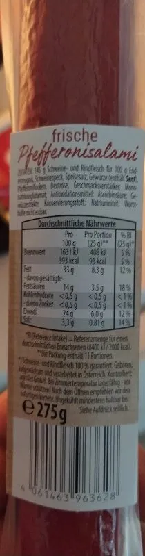 Pfefferonisalami