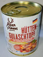 Hütten-Gulaschtopf mit Paprika und Kartoffeln
