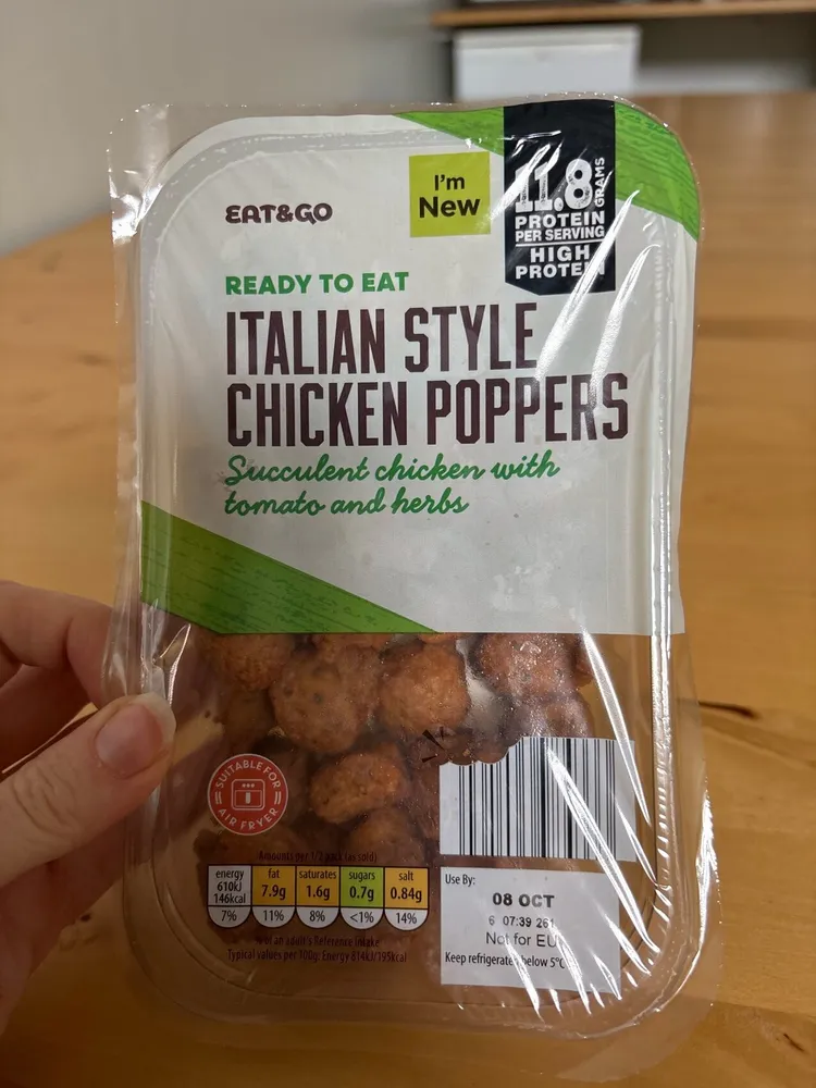 Italian Style Chicken Poppers