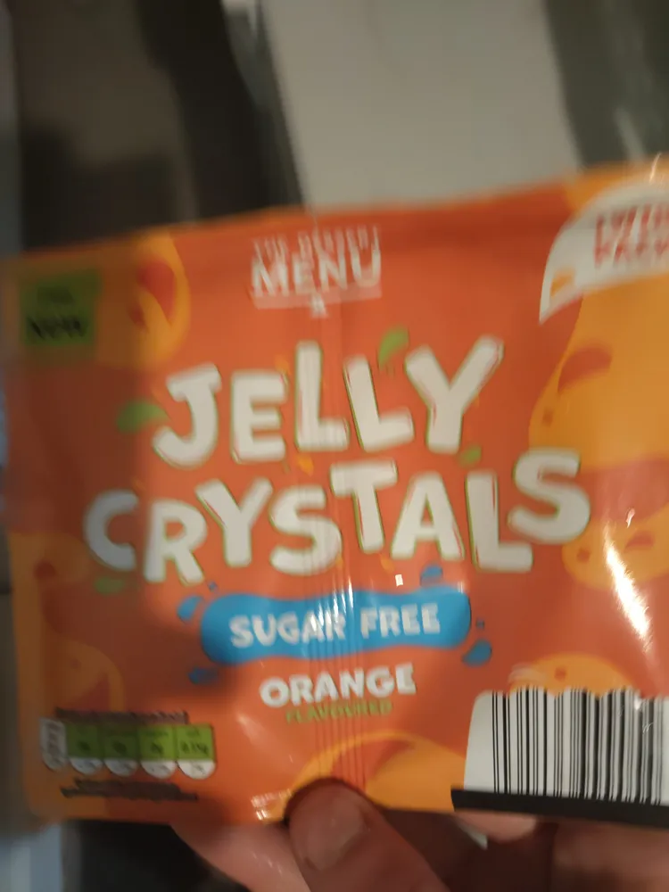 Orange Sugar Free Jelly Crystals